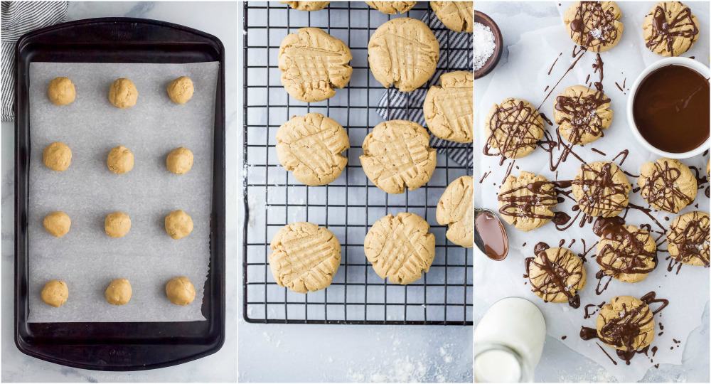 how to make vegan peanut butter cookies
