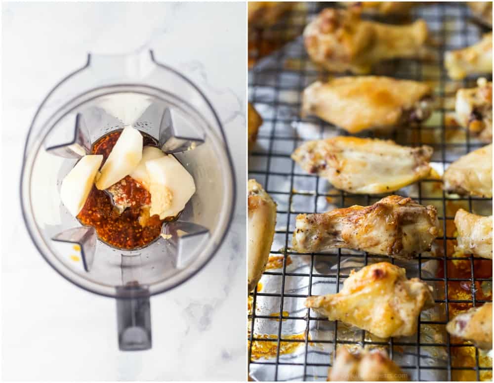 how to make crispy baked korean bbq chicken wings