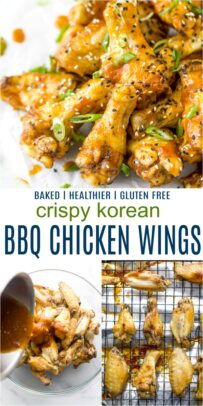 Crispy Korean BBQ Baked Chicken Wings | Food Idea!