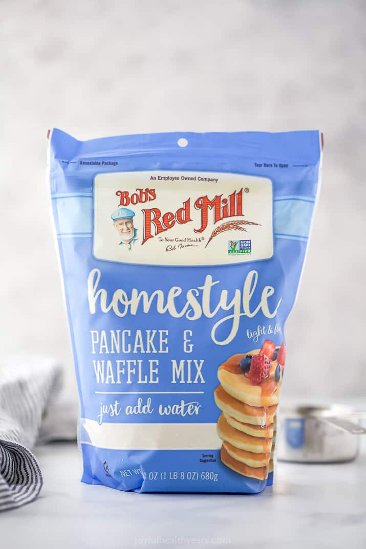 a package of bobs red mill pancake mix