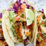 Epic Baja Fish Tacos with Avocado Crema