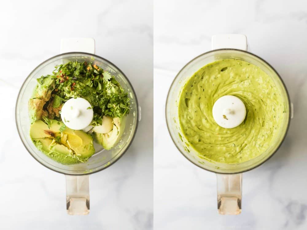 avocado crema for baja fish tacos