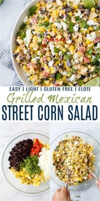 pinterest image for best grilled mexican street corn salad recipe