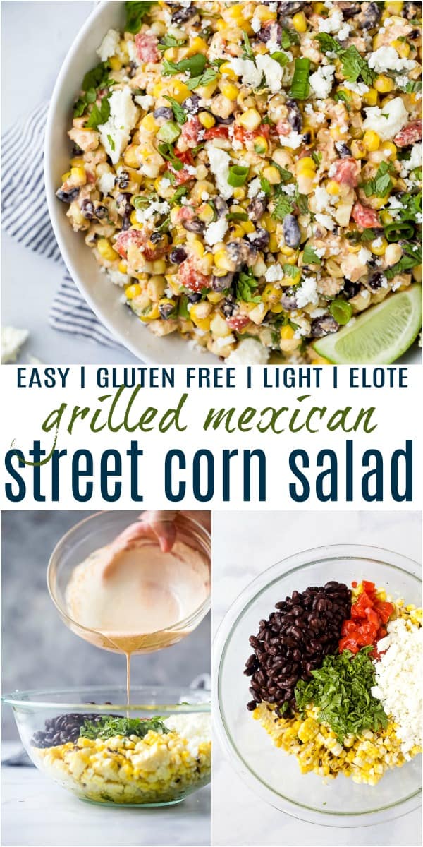 pinterest image for best grilled mexican street corn salad recipe