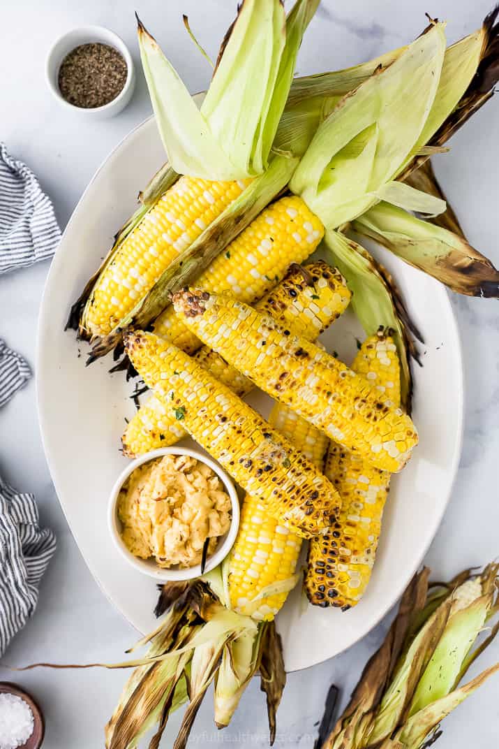 Grilled Corn In The Husk - DadCooksDinner