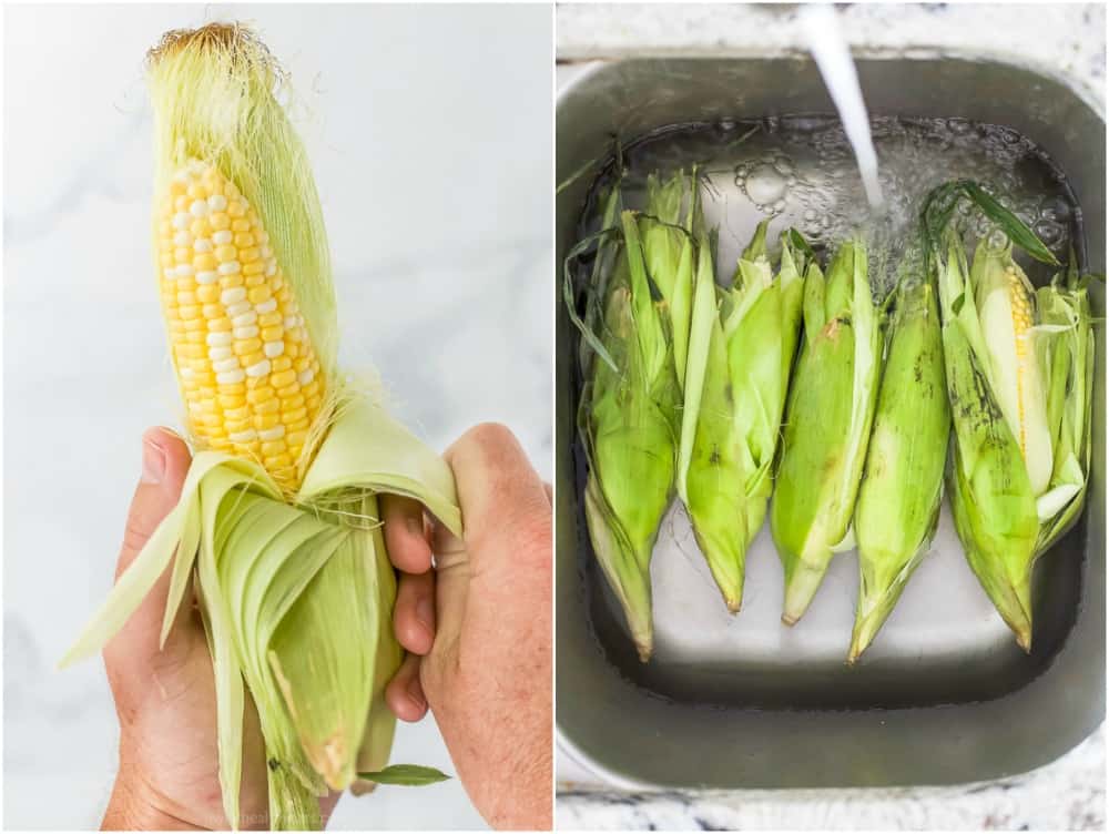 how to prepare to grill corn on the cob