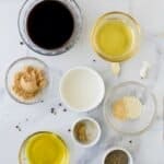 ingredients for teriyaki chicken marinade