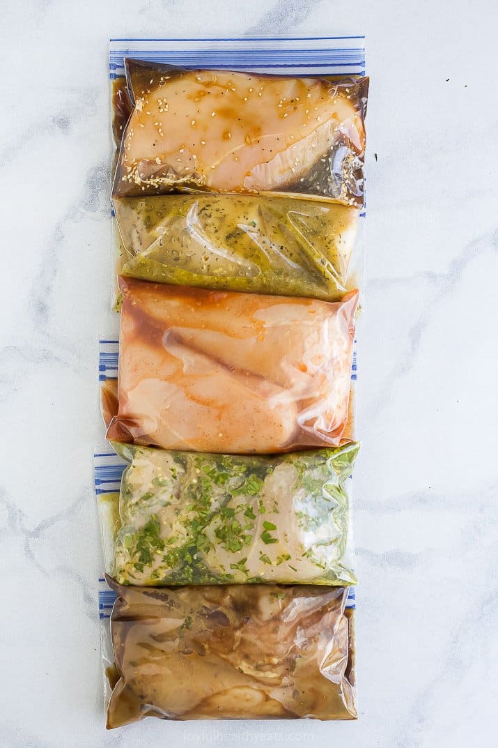 the best 5 flavorful chicken marinades for grilling in ziplock bags