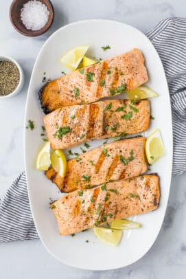 How to Grill Salmon without Sticking to the Grill | Grilled Salmon Recipe