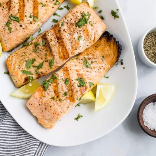 How to Grill Salmon without Sticking to the Grill | Grilled Salmon Recipe