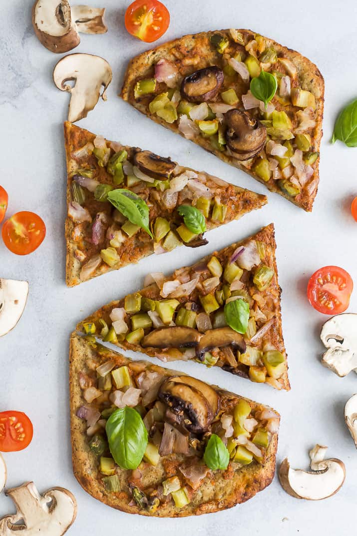 tomato cremini daily harvest flatbread