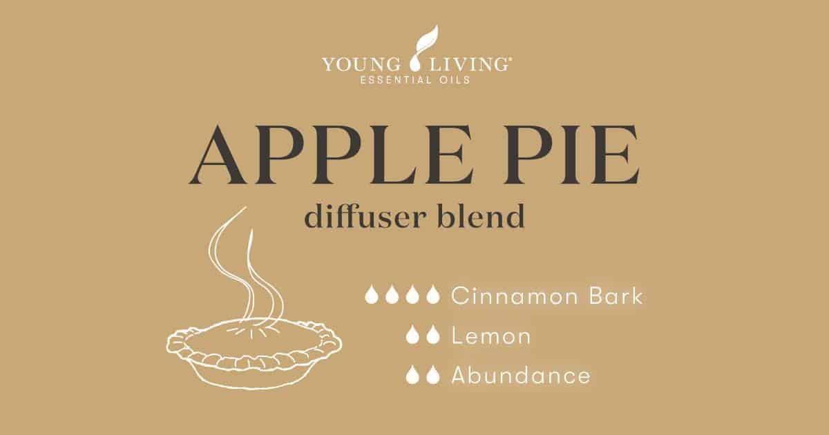 Apple Pie essential oil diffuser blend recipe