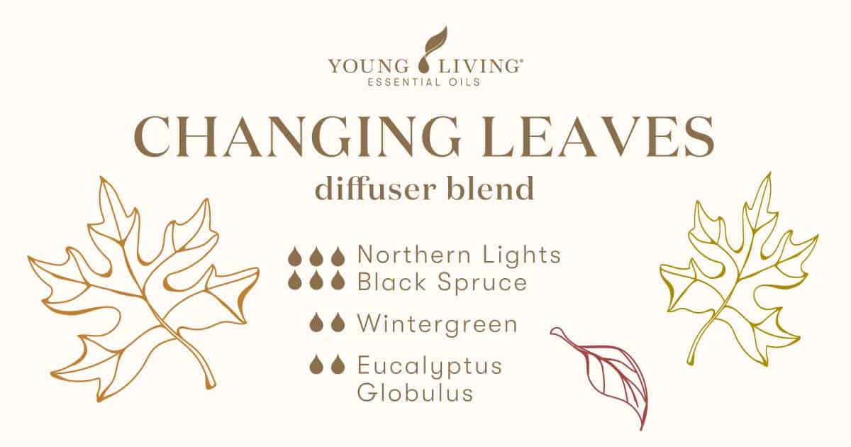 Changing Leaves essential oil diffuser blend recipe