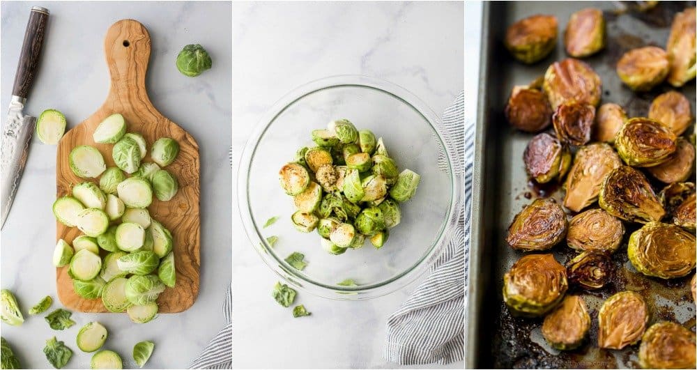 how to make oven roasted brussel sprouts with balsamic