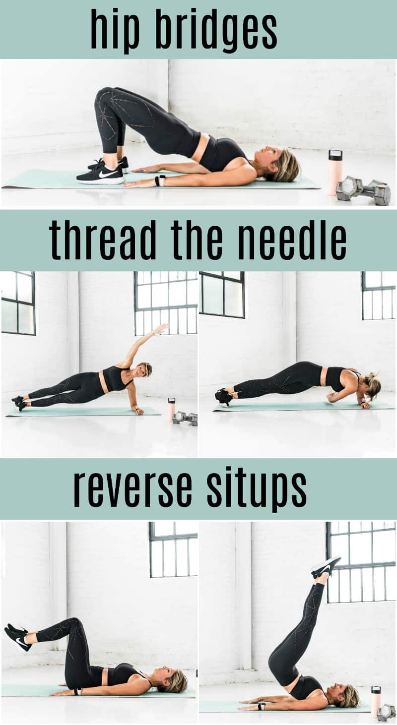 pinterest image for 8 minute abs workout