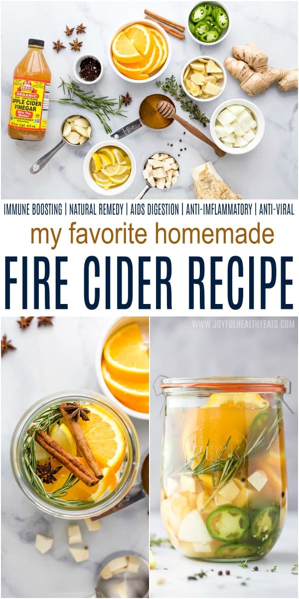 pinterest image for homemade fire cider