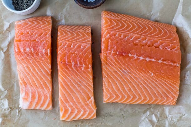 Air Fryer Maple Dijon Salmon | Joyful Healthy Eats
