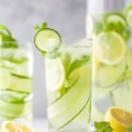 Quick & Easy Detox Lemon Cucumber Water