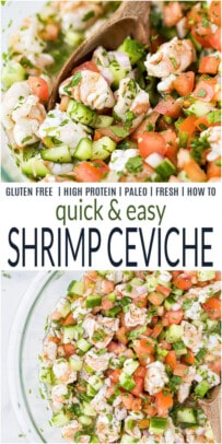 pinterest image for fresh shrimp ceviche
