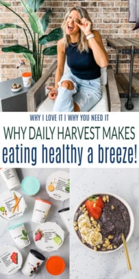 pinterest image for daily harvest post