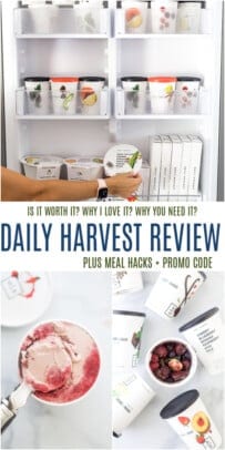 pinterest image for daily harvest review