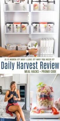 pinterest image for daily harvest review
