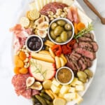 charcuterie board for two