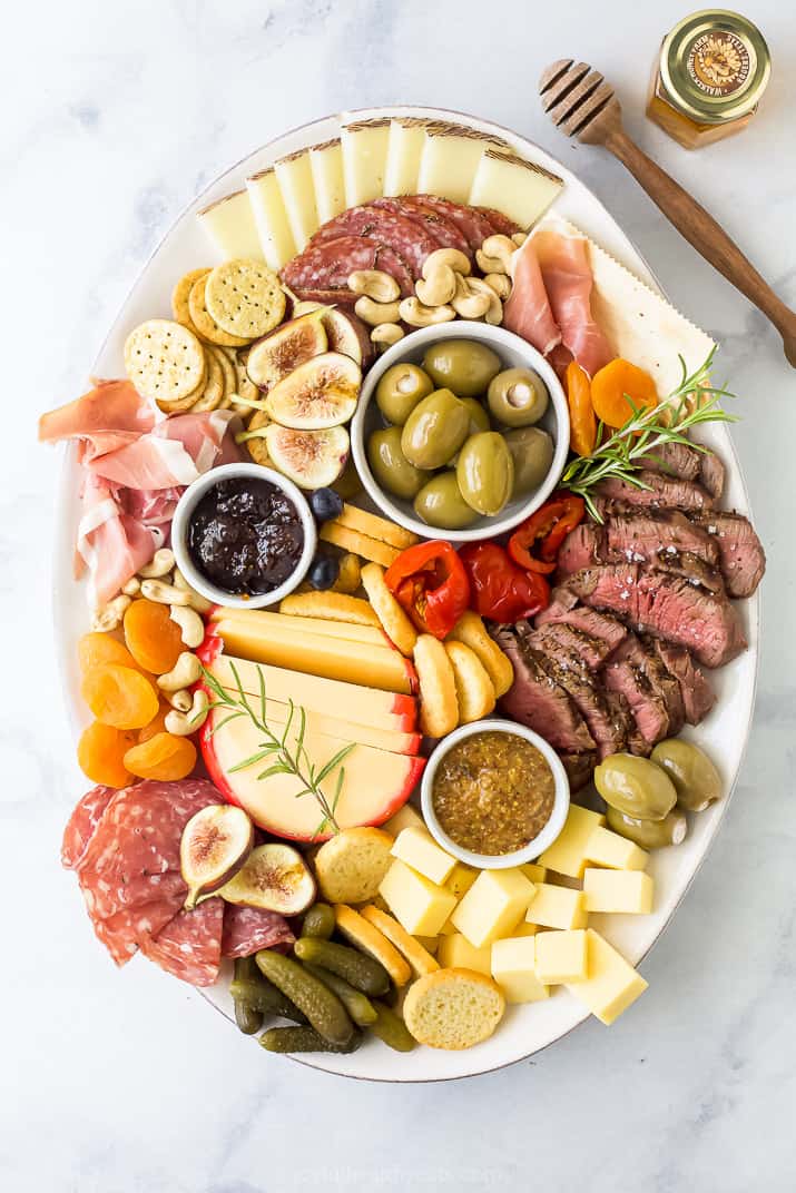 charcuterie board for two