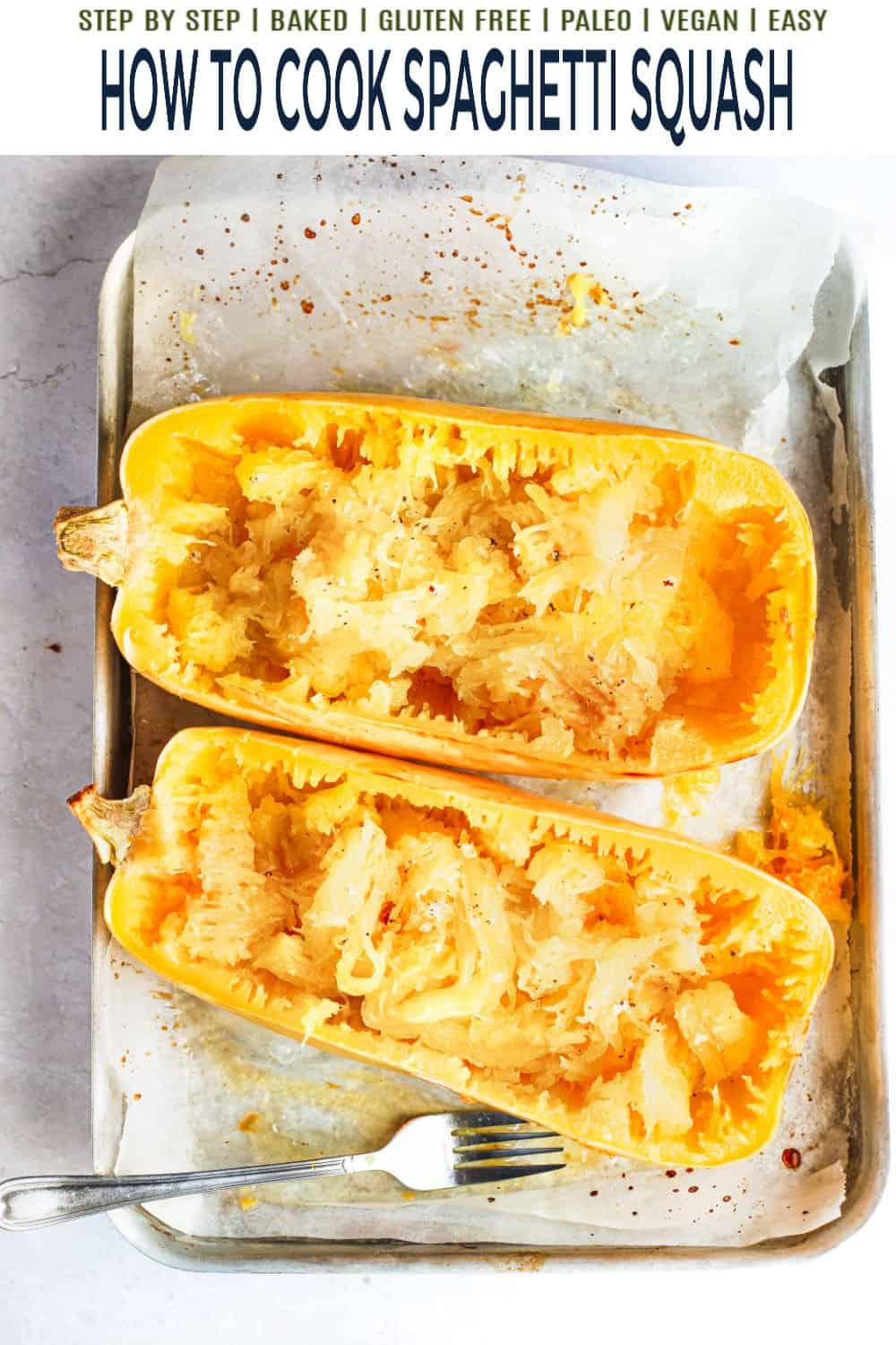 How to Make Spaghetti Squash Pasta in the Oven Joyful Healthy Eats