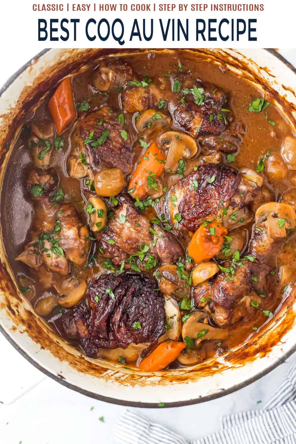 The Best Coq Au Vin Chicken Stew Story Telling Co