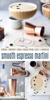 pinterest image for espresso martini