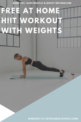 pinterest images for HIIT weightlifting workouts at home