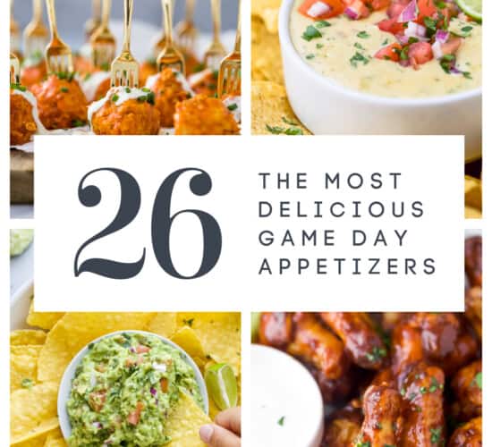 pinterest image for 26 of the Best Most Delicious Game Day Food Ideas