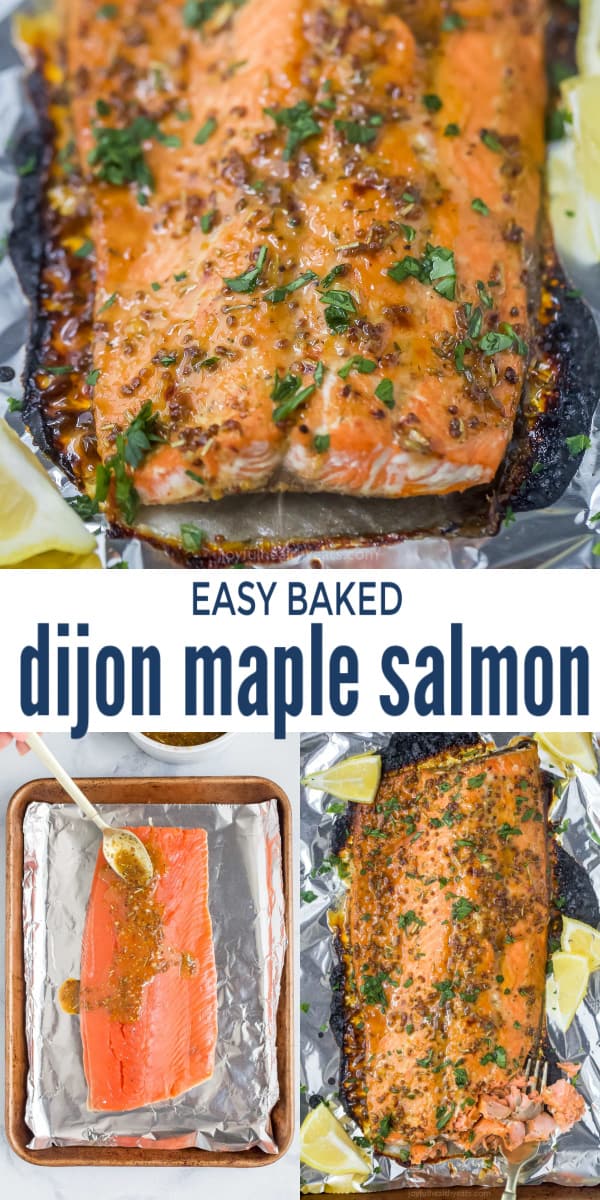 Quick & Easy Dijon Maple Glazed Salmon Recipe - storytellingco