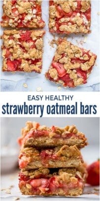 pinteres image for strawberry oatmeal bars