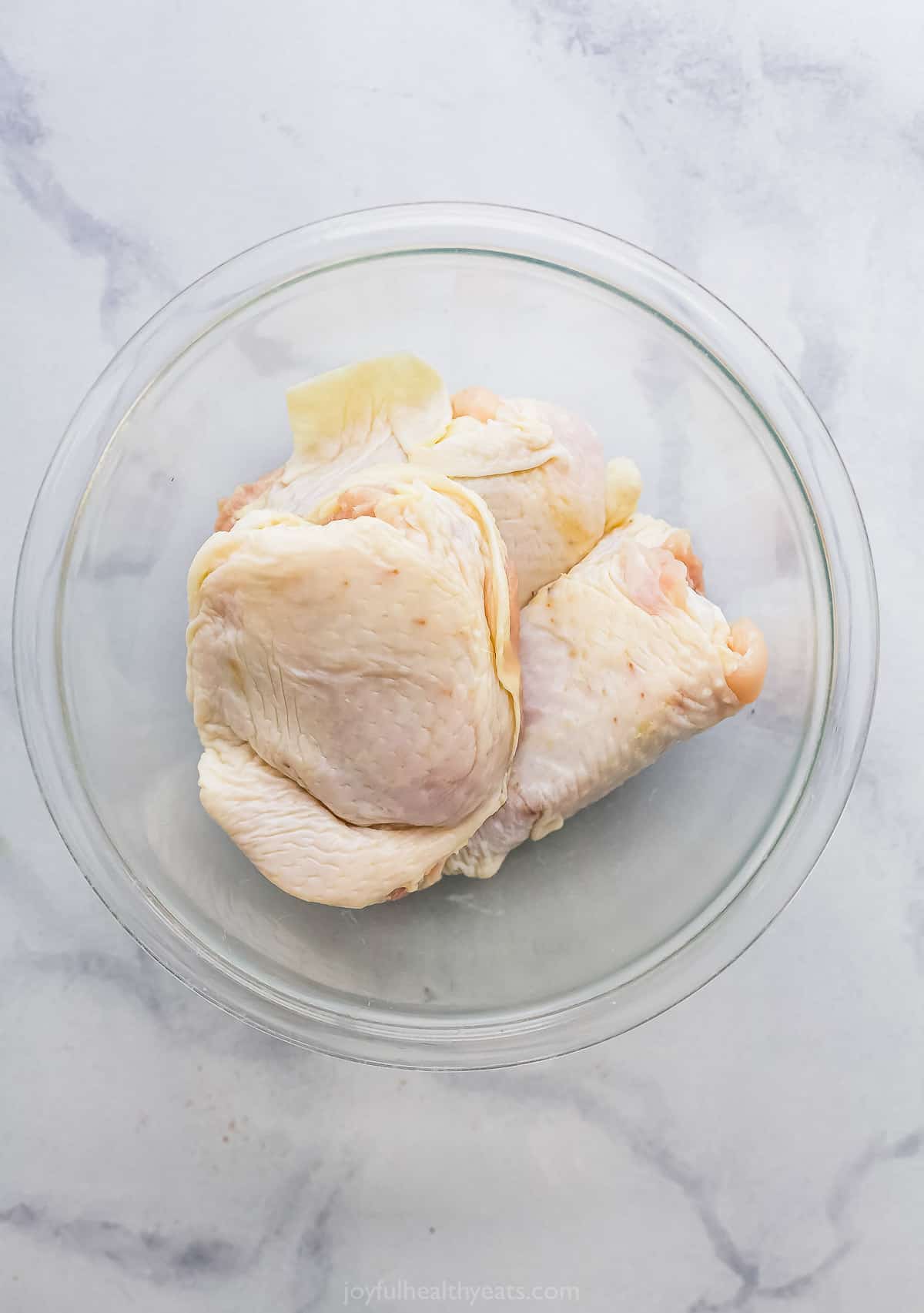 raw chicken thighs