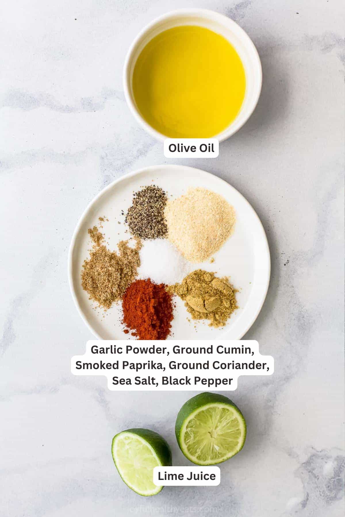 Ingredients for How to Grill Chicken Breast.