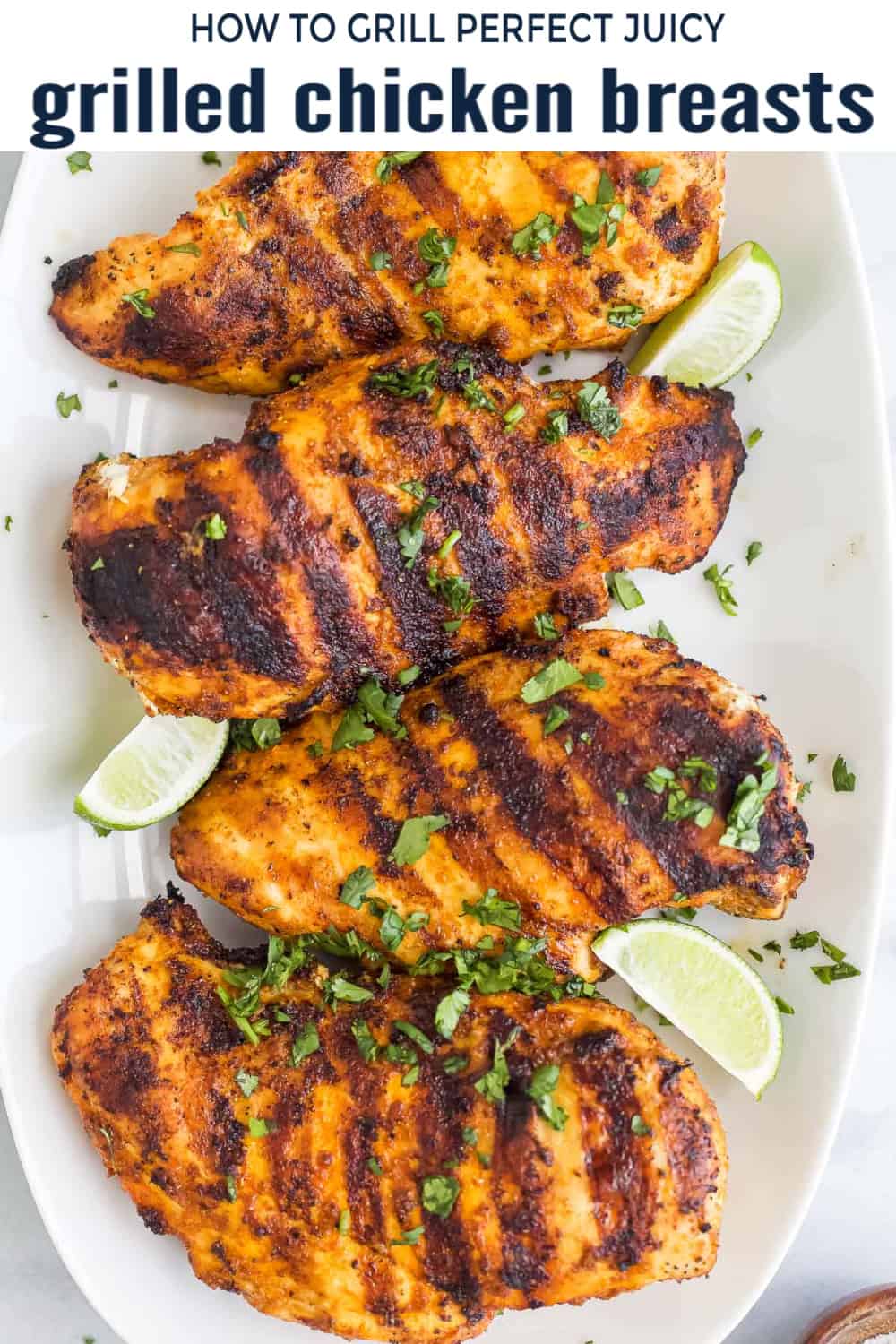 How to Grill Chicken Breast to Juicy Perfection | Joyful Healthy Eats