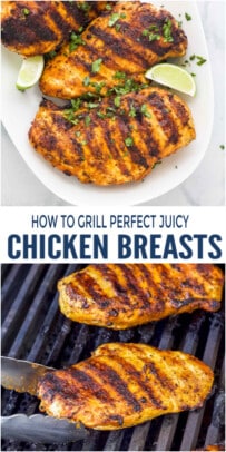 pinterest image for How to Grill Chicken Breast Flawlessly Every Time