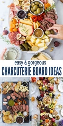 pinterest image for Easy & Gorgeous Charcuterie Board Ideas