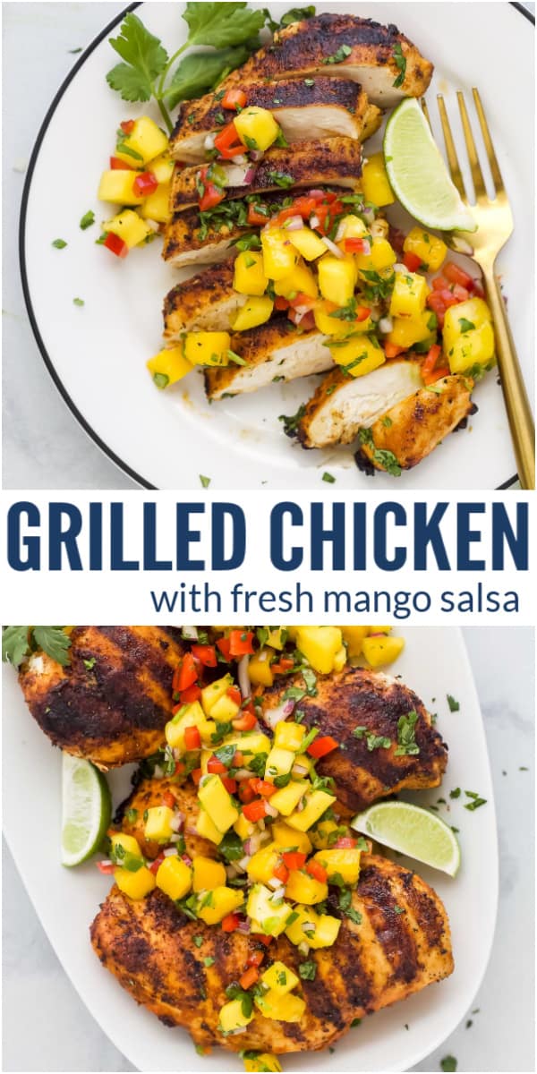 Grilled Chicken With Mango Salsa Story Telling Co