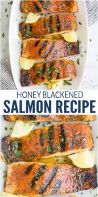 pinterest image for The Best Blackened Blackened Salmon