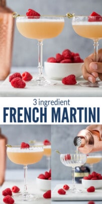 pinterest image for French Martini