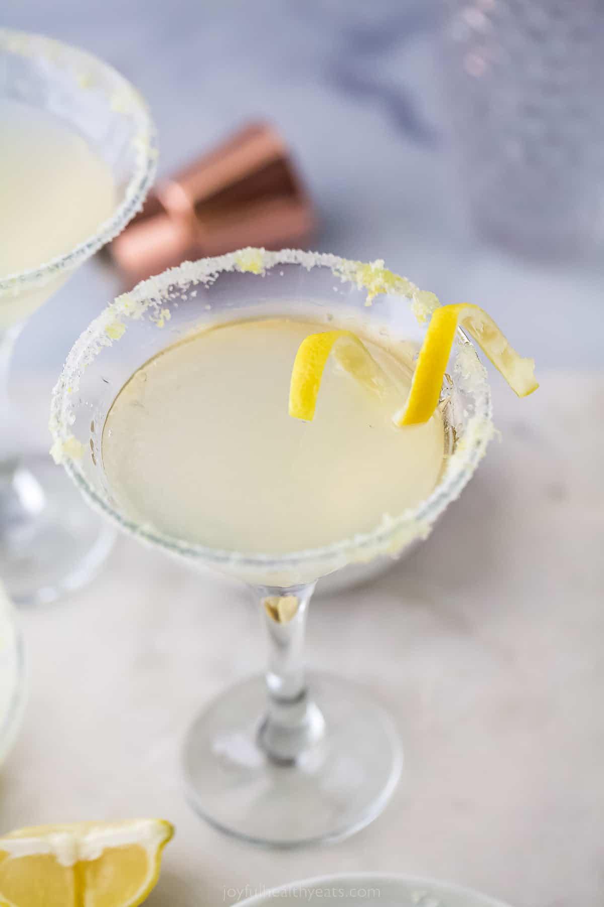 Lemon Drop Martini  Joyful Healthy Eats