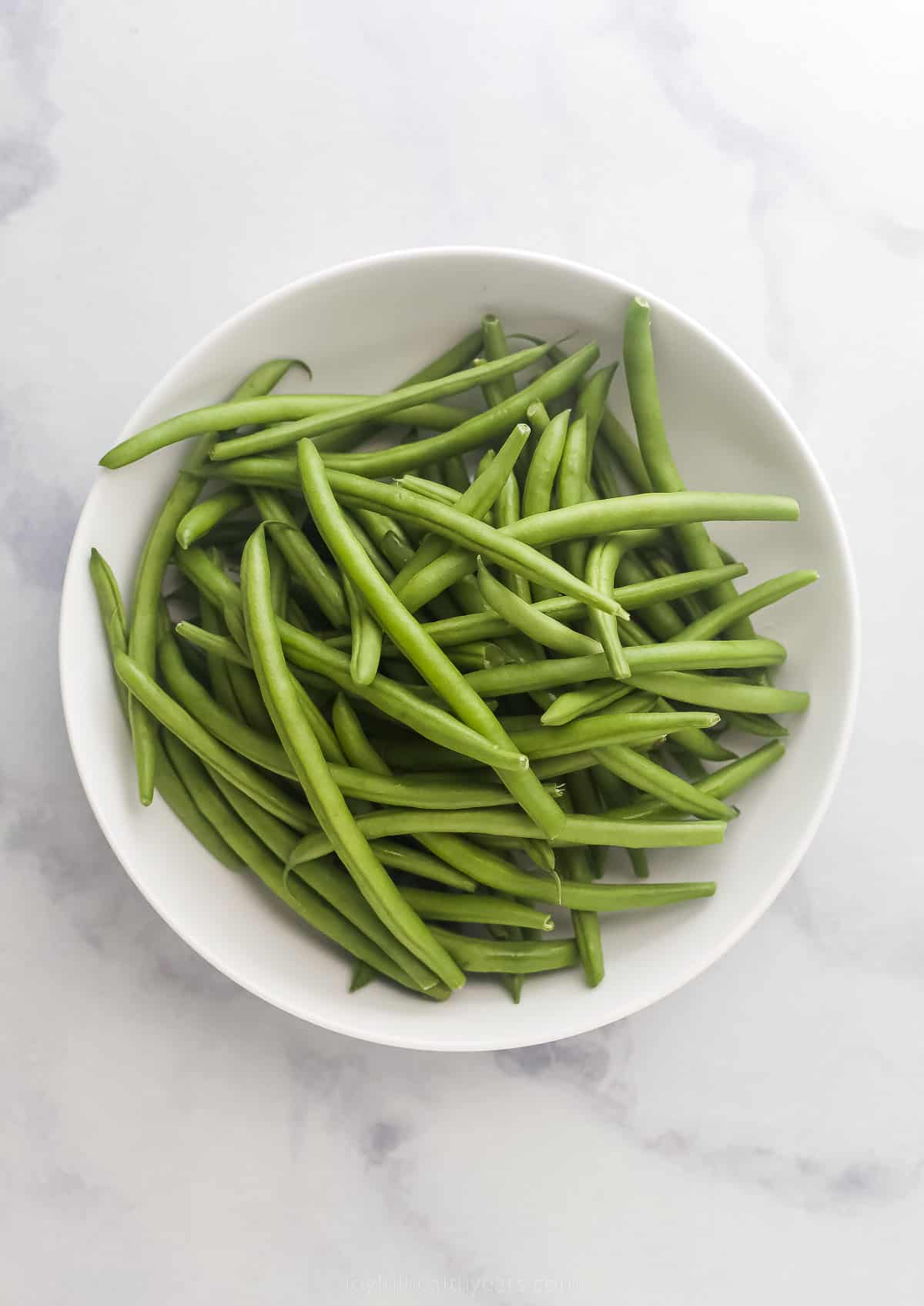 green beans in a bowl