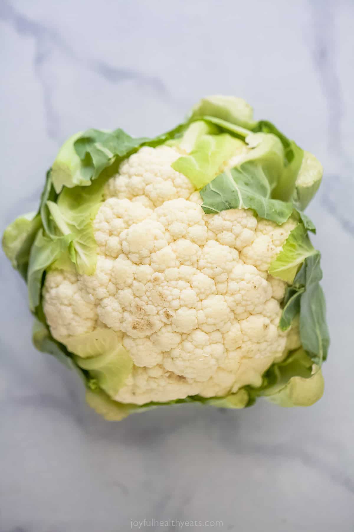 a whole cauliflower