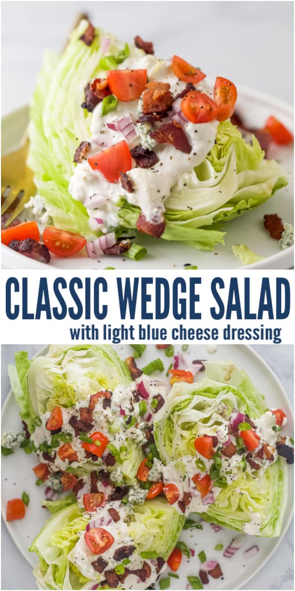 Wedge Salad with Blue Cheese Dressing Story Telling Co