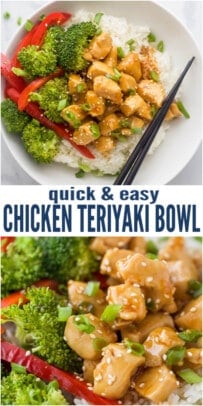 Teriyaki Chicken Bowls | Joyful Healthy Eats