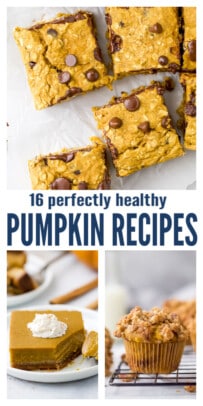 pinterest image for 16 Perfect Pumpkin Recipes - Easy Pumpkin Recipes for Fall!