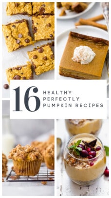 pinterest image for 16 Perfect Pumpkin Recipes - Easy Pumpkin Recipes for Fall!